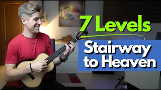 The Beautiful Stairway to Heaven on Tenor Ukulele | 7 Levels!