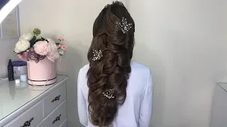 Coada greceasca Греческая коса Wedding Hair Style