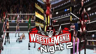 BTW WrestleMania 2021 PPV Night 2, Part 1 (WWE 2K20)