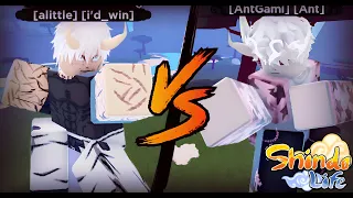 Ant vs Goku | PvP in Shindo life #98