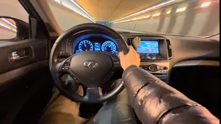 Infiniti G37x 2011 - POV Drive