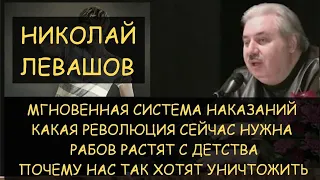 ✅ Н.Левашов: Мгновенная система наказаний. Рабов растят с детства. Какая революция  сейчас нужна