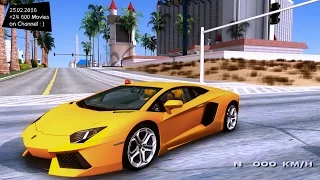 Lamborghini Aventador FBI - GTA San Andreas 2160p / 🔥 4K / 60FPS 🔥 _REVIEW