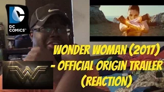 Wonder Woman 2017 Official Origin Trailer (REACTION)