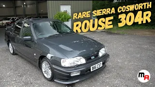 SUPER RARE FORD SIERRA COSWORTH ROUSE SPORT 304R - OWEN DRIVES HIS FIRST COSSIE