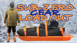 Sub-Zero Gear Load Out