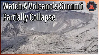 Watch Kilauea's Summit Partially Collapse; A Caldera Collapse