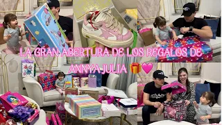 ULTIMO EPISODIO DE EL MES CUMPLEAÑERO DE ANNYA, ABRIENDO SUS REGALOS | VLOG