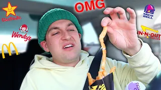 Fast Food French Fry Taste Test