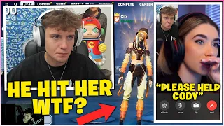 CLIX FREAKS OUT Reacting To SOMMERSET Getting ABUSED By Her Boyfriend On STREAM! (Fortnite Moments)