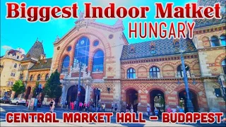 Central Market Hall - Budapest - Hungary - Nagyvasarcsarnok