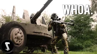 Airsoft Sniper at WW2 FORTRESS!!