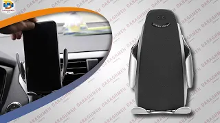 Car Wireless Charger S5 - شاحن الهاتف اللاسلكي للسيارة