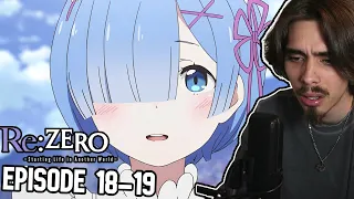 From Zero | Re:zero Season One Episode 18-19 Reaction!!