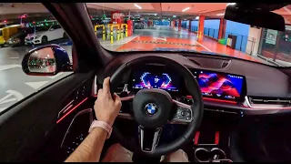 ASMR 2023 BMW X1 sDrive18i Night [1.5 18i 136HP] 10-100| POV Test Drive