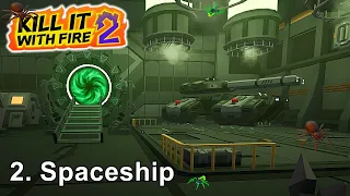 Kill It With Fire 2 - Spaceship - Game Walkthrough