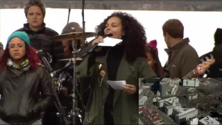 Alicia Keys Speech at Women's March In Washington DC,  Anti Donald Trump Protest