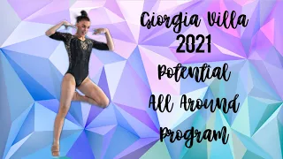 Giorgia Villa (ITA) 2021 Potential All-Around Program! | CoP 2017-21