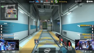 fer pistol ACE | Cloud9  vs SK | ESL One Cologne 2017 - Grandfinal | Train