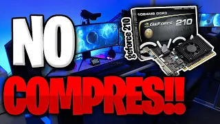 ¿NVIDIA GEFORCE 210 EN 2021? NO LA COMPRES!(GT 210)