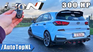 300HP Hyundai i30 N REVIEW on AUTOBAHN [NO SPEED LIMIT] by AutoTopNL