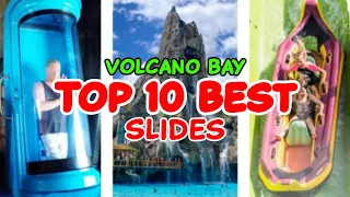 Top 10 Slides at Volcano Bay - Orlando, Florida | 2022