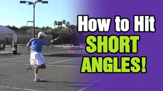 Tennis Drills - Learn How To Hit Short Angles