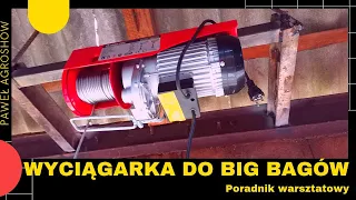 Wyciągarka do BIG BAGÓW z Nawozem