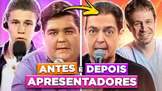 O ANTES E DEPOIS DOS APRESENTADORES DE TV | Diva Depressão