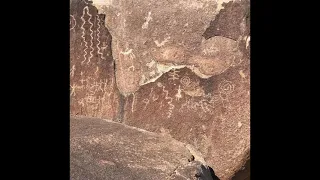 Cowboy Rock a Petroglyph Site Joshua Tree National Park