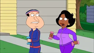 Quagmire and Donna Power Walking | Funny Family Guy Clip