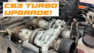 Installing Pure 1000 Turbos on the Mercedes C63 AMG 🔥 | Performance Upgrade Guide!