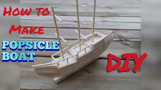 Popsicle Sticks DIY Boat - How to Build a Boat with Popsicle Sticks