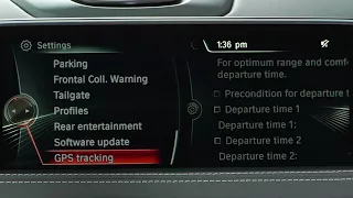 BMW ConnectedDrive How to enable GPS