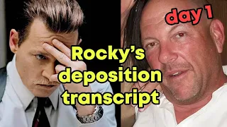 Rocky Brooks Full Deposition - Brooks v Depp Trial Day 1