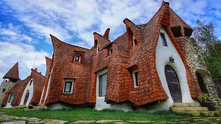 FAIRYTALE VILLAGE IN THE MOUNTAINS OF TRANSYLVANIA