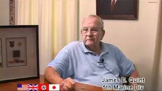 Jim Quint, WWII, USMC,  Interview