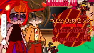 [🌆]Red son&Mk react to Kai[🔥] //Pt2💗//Secret Love Child AU👀💐//LMK x Ninjago🔥⚠️//Original✨//Enjoy!✨💞