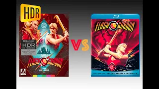 ▶ Comparison of Flash Gordon 4K (4K DI) HDR10 vs Regular Version