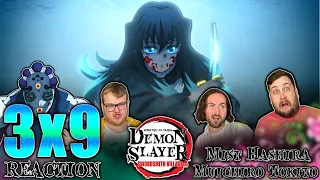 DEMON SLAYER REACTION | 3x9 | "The Mist Hashira Muichiro Tokito"