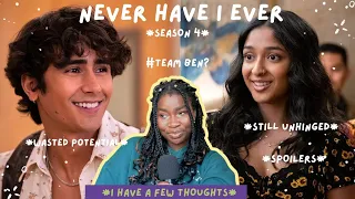 Never Have I Ever, Season 4 was interesting..let's talk about it. *spoilers ahead*