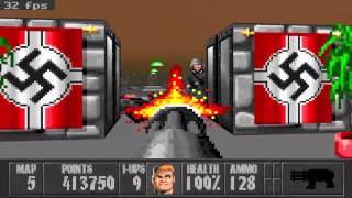 Wolfenstein 3D with NovoWolf.Level 5