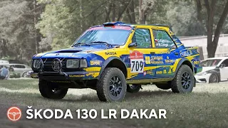 NAJBRUTÁLNEJŠIA Škodovka na svete! Škoda 130 LR DAKAR - volant.tv