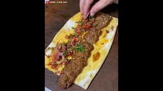 Recipe Kebab in lavash • Turkish food