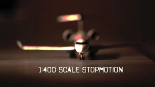 1:400 Scale Model Airport Stopmotion MADNESS