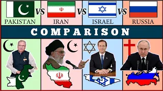 Pakistan vs Iran vs Israel vs Russia Comparison 💫_SK VERSION 💥