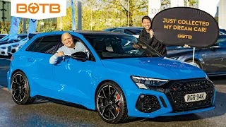 Rarely Available NEW 2022 Audi RS3 Collection  - BOTB's Winner Richard Roulstone