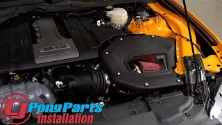 2018-2022 Mustang GT Roush Cold Air Intake Kit Installation
