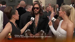 JARED LETO Red Carpet Interview | 2022 GRAMMYs