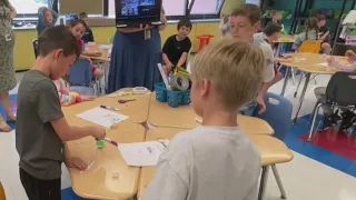 Pennsylvania students make catapults as part of global learning festival